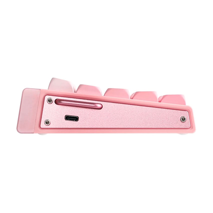 TECLADO AULA HERO68HE RGB CABLEADO INGLES WHITE CONTOUR - BLACK KING MAGNETIC SWITCH - 4