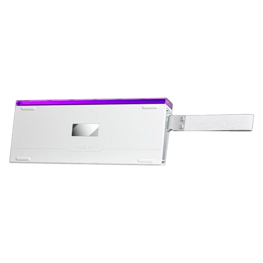 TECLADO AULA HERO68HE RGB CABLEADO INGLES WHITE CONTOUR - BLACK KING MAGNETIC SWITCH - 5