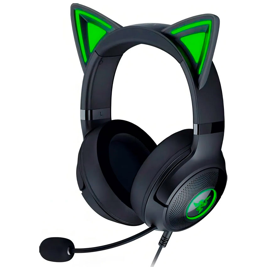 AUDIFONO RAZER KRAKEN KITTY V2 CHROMA USB RZ04-04730100-R3U1 NEGRO - 1