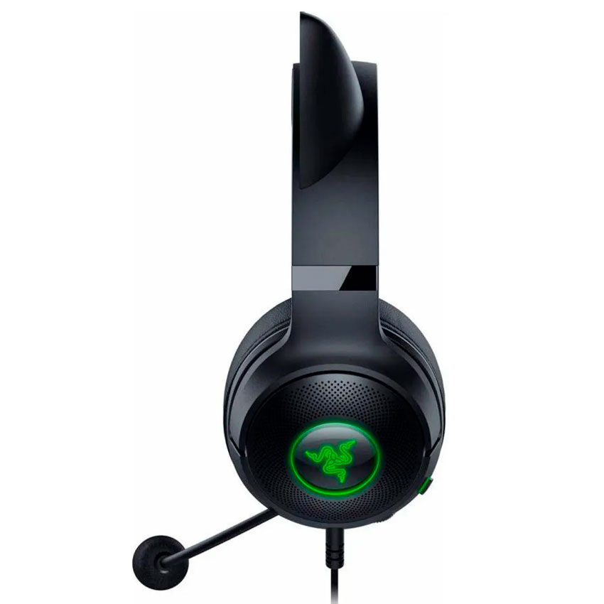 AUDIFONO RAZER KRAKEN KITTY V2 CHROMA USB RZ04-04730100-R3U1 NEGRO - 3