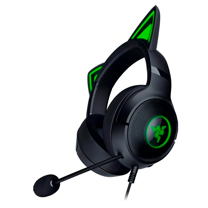 AUDIFONO RAZER KRAKEN KITTY V2 CHROMA USB RZ04-04730100-R3U1 NEGRO - 4