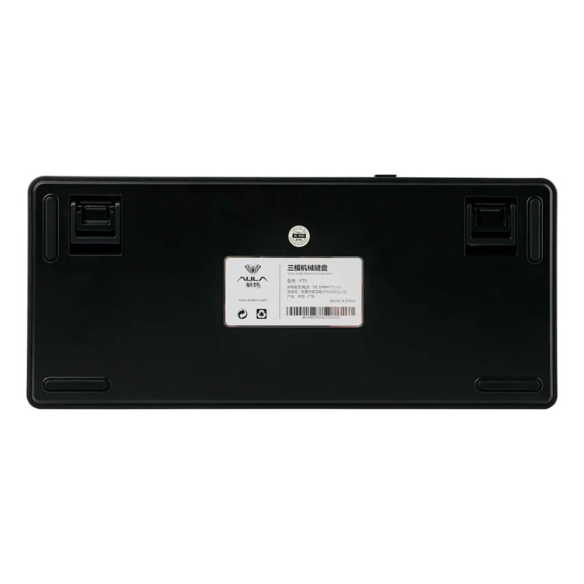 TECLADO AULA F75 RGB INALÁMBRICO ESPAÑOL BLACK/YELLOW – REAPER SWITCH - 6
