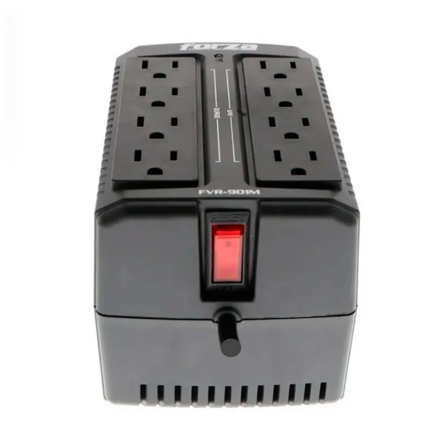ESTABILIZADOR FORZA FVR-902 900VA/450W 220VA 8 TOMAS - 4