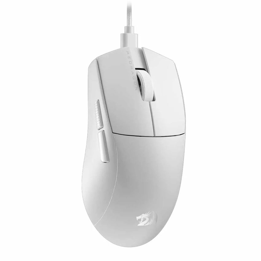 MOUSE REDRAGON K1NG M724 (1K HZ) WHITE CABLEADO - 2