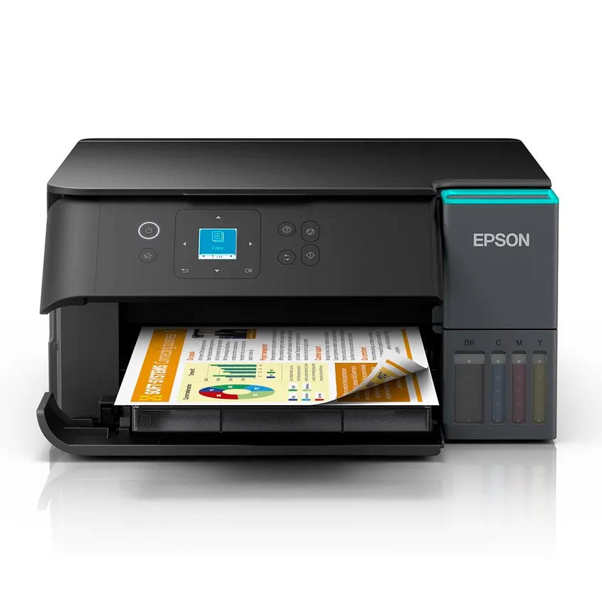 IMPRESORA EPSON ECOTANK L4360 MULTIFUNCIONAL WIFI DUPLEX NEGRO - 2