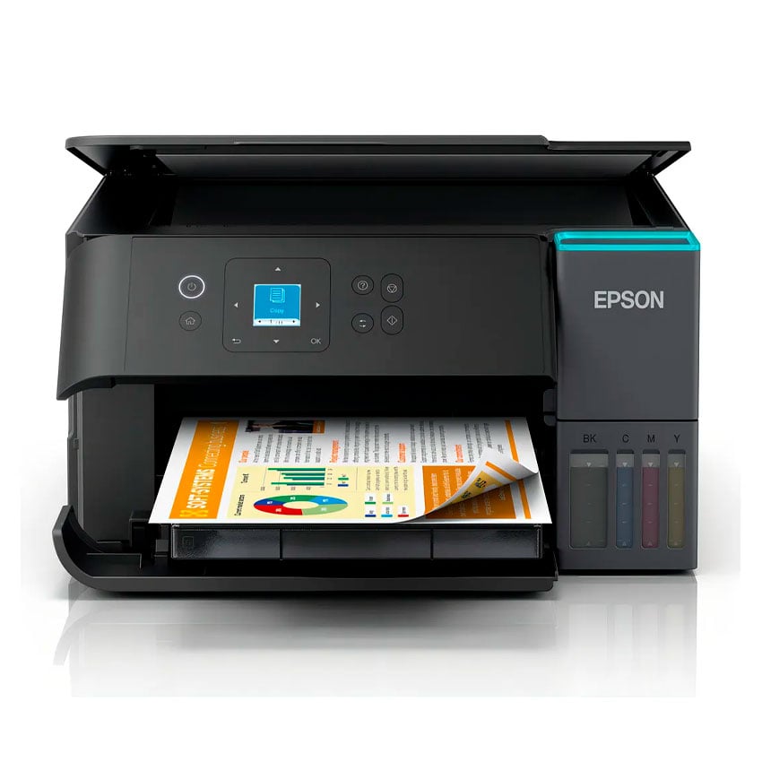 IMPRESORA EPSON ECOTANK L4360 MULTIFUNCIONAL WIFI DUPLEX NEGRO - 3