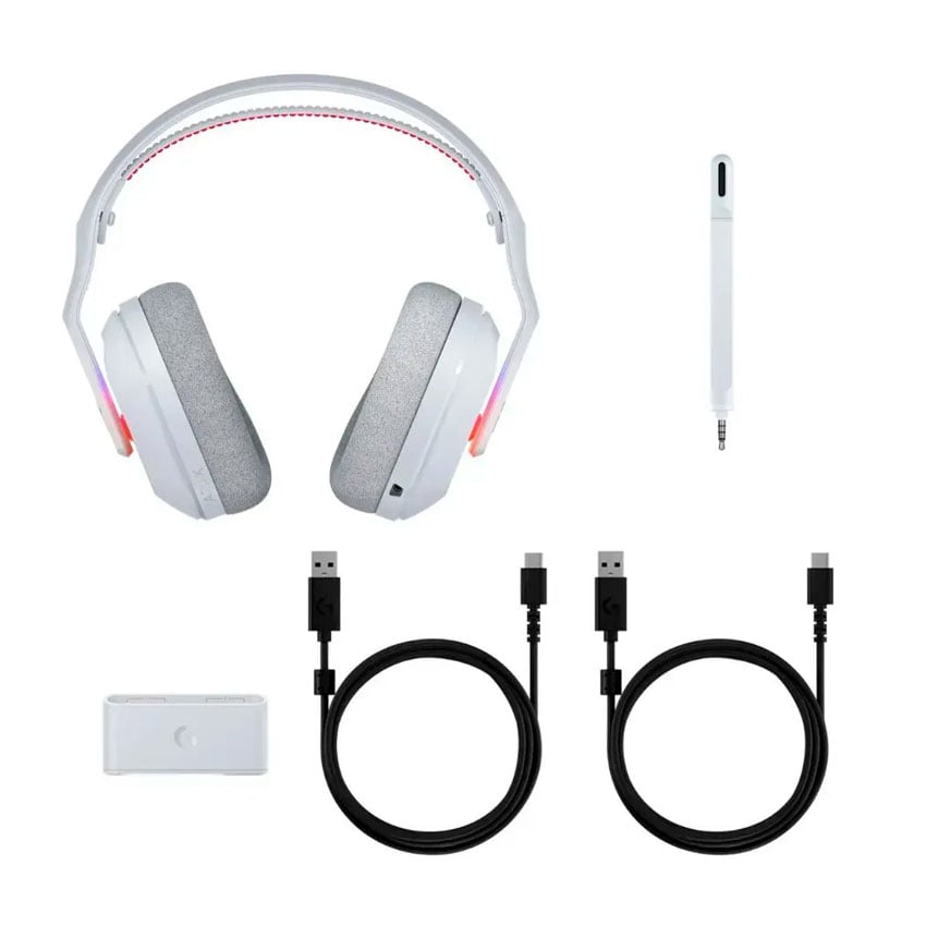 AUDIFONO LOGITECH G ASTRO A20X 90H/PC-PS5-XBOX  RGB WHITE - 4