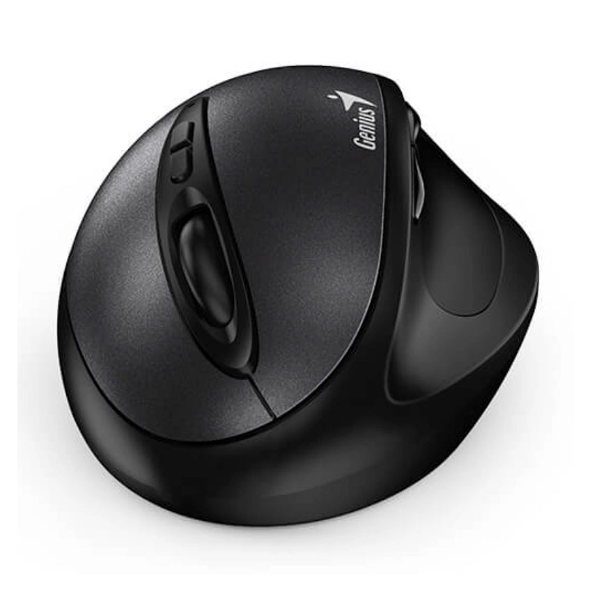 MOUSE GENIUS ERGO 8300S WIRELESS VERTICAL 7-BOT BLACK - 2