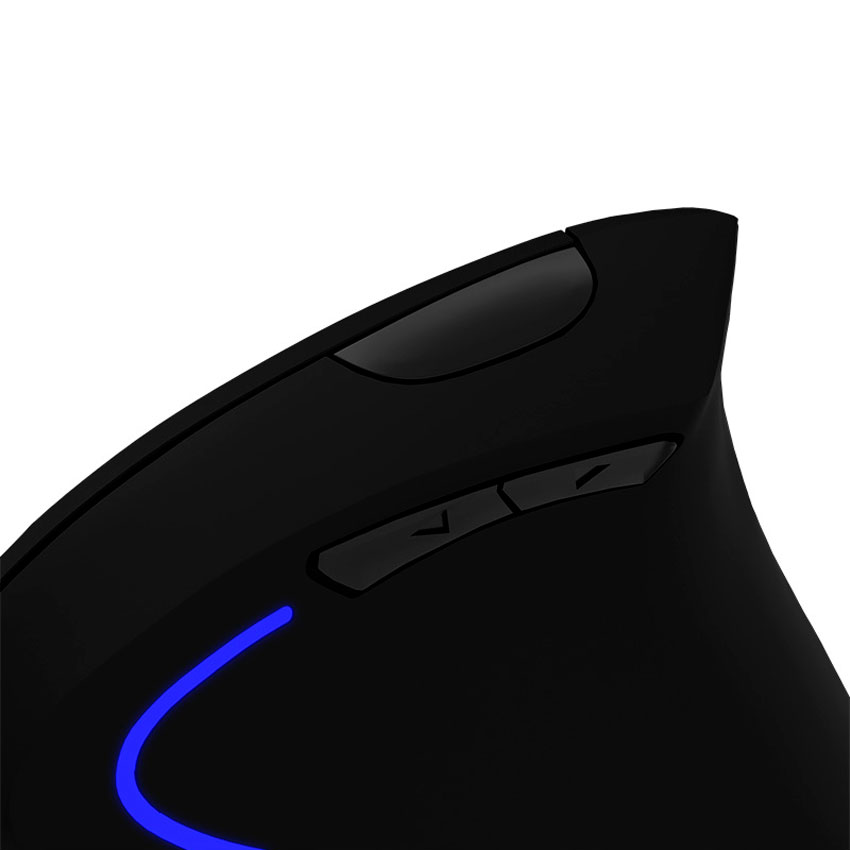 MOUSE KLIP XTREME KMW-850 VERTICAL ERGO WIRELESS NEGRO - 4