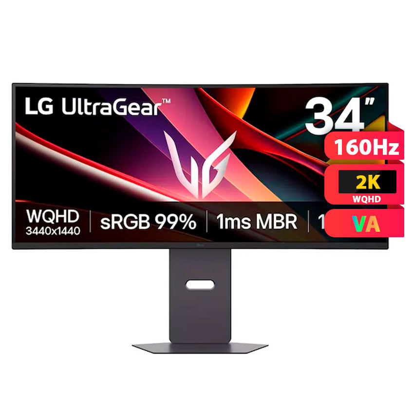 MONITOR LG ULTRAGEAR 34G600A-B 34″ WQHD 160HZ 1MS MBR CURVO - 1