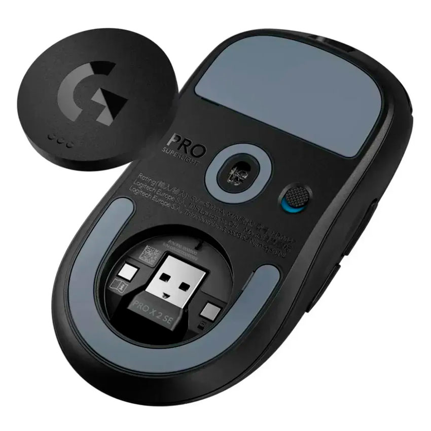 MOUSE LOGITECH PRO X SUPERLIGHT 2 SE 44K DPI BLACK - 6