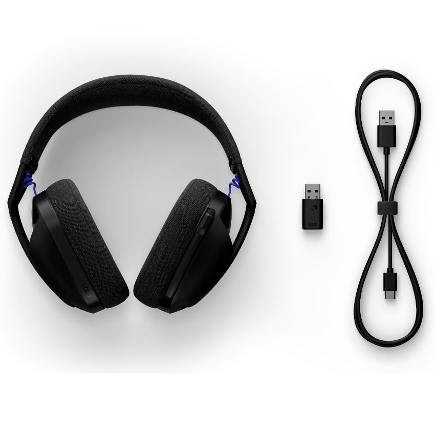 AUDÍFONOS LOGITECH G321 LIGHTSPEED BLUETOOTH - NEGRO - 5
