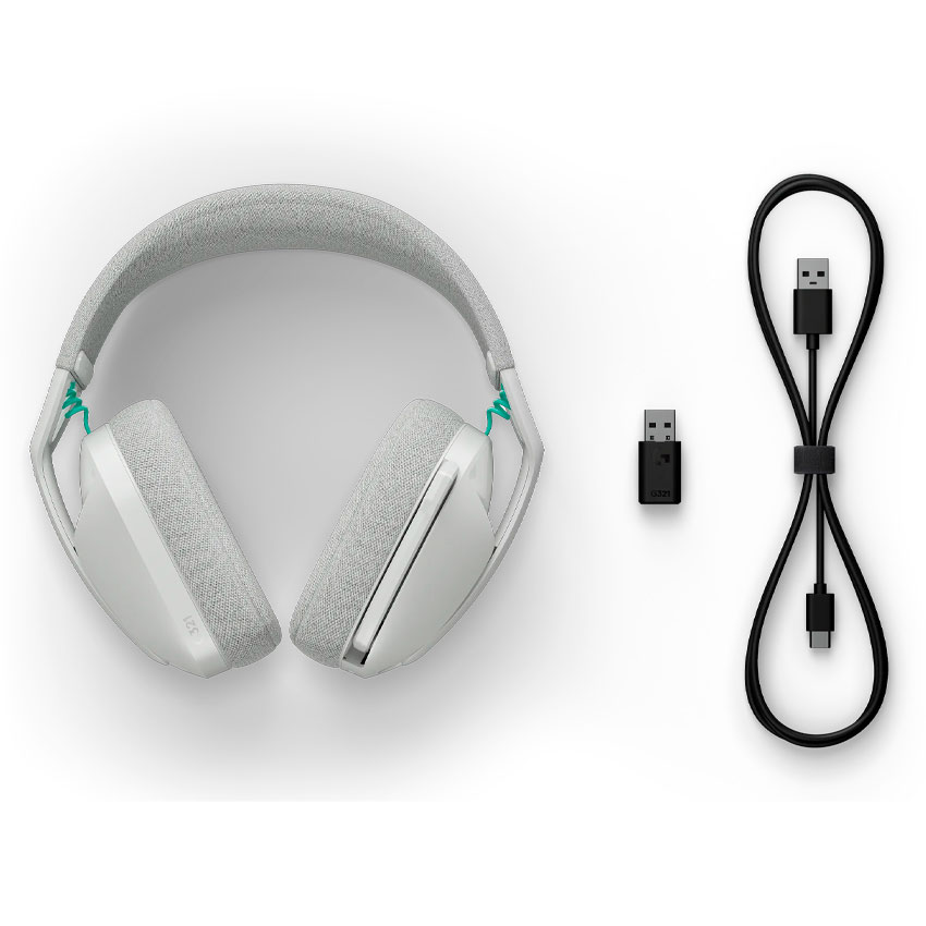 AUDÍFONOS LOGITECH G321 LIGHTSPEED BLUETOOTH - BLANCO - 6