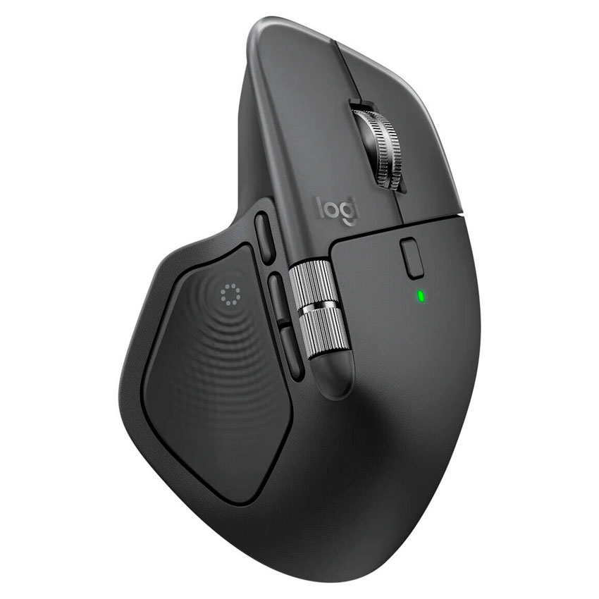 MOUSE LOGITECH MX MASTER 4 INALÁMBRICO NEGRO 8K DPI MAGSPEED ERGONÓMICO - 3