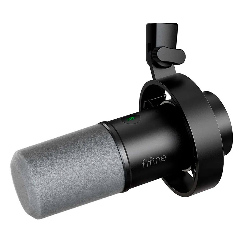 MICRÓFONO FIFINE K688 DINÁMICO NEGRO USB/XLR CARDIOIDE PROFESIONAL - 5