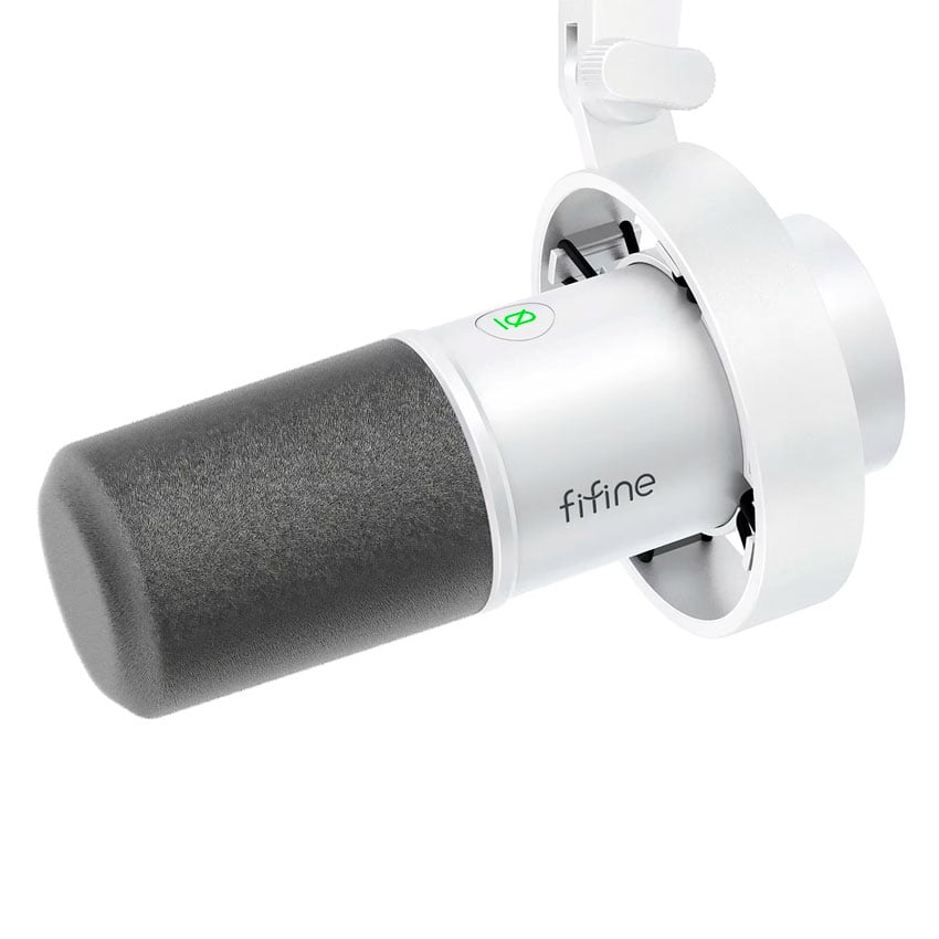 MICRÓFONO FIFINE K688 DINÁMICO NEGRO USBXLR CARDIOIDE PROFESIONAL - 1
