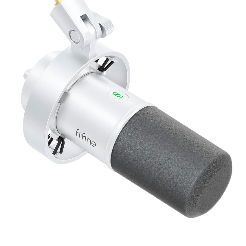 MICRÓFONO FIFINE K688 DINÁMICO NEGRO USBXLR CARDIOIDE PROFESIONAL - 3