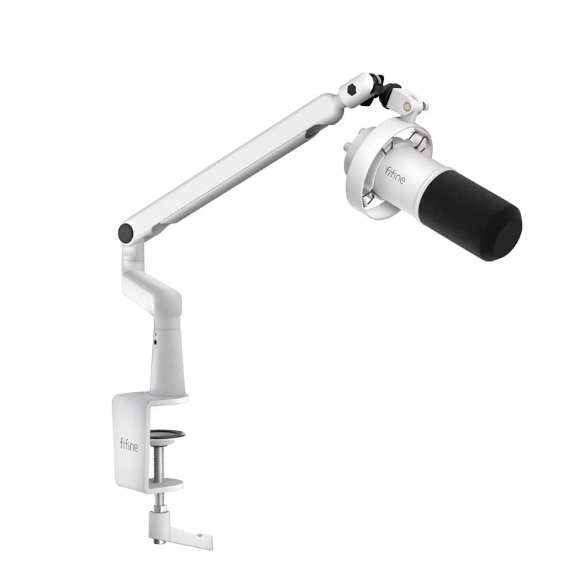 MICRÓFONO FIFINE T688W BLANCO USB/XLR DINÁMICO CON BRAZO - 4