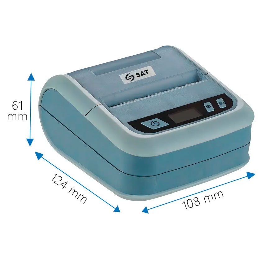 IMPRESORA TÉRMICA PORTÁTIL SAT AF330 BLUETOOTH / USB - 7
