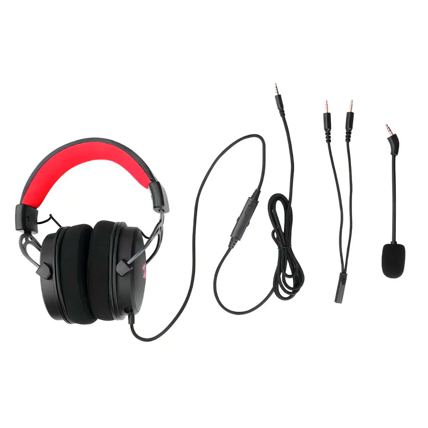 AURICULAR REDRAGON CRAGBLADE H541 CABLEADO BLACK - 6