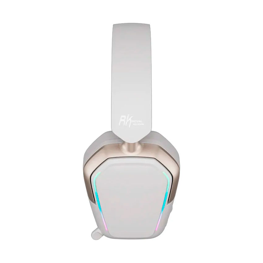 AUDÍFONOS ROYAL KLUDGE HG101 RGB INALÁMBRICA PLATINUM GRAY - 5