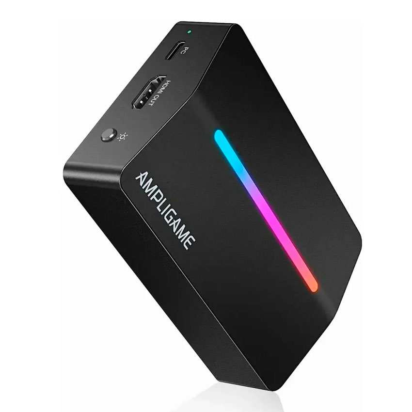 CAPTURADOR DE VIDEO FIFINE AMPLIGAME V3 FULL HD 4K USB-C - 1