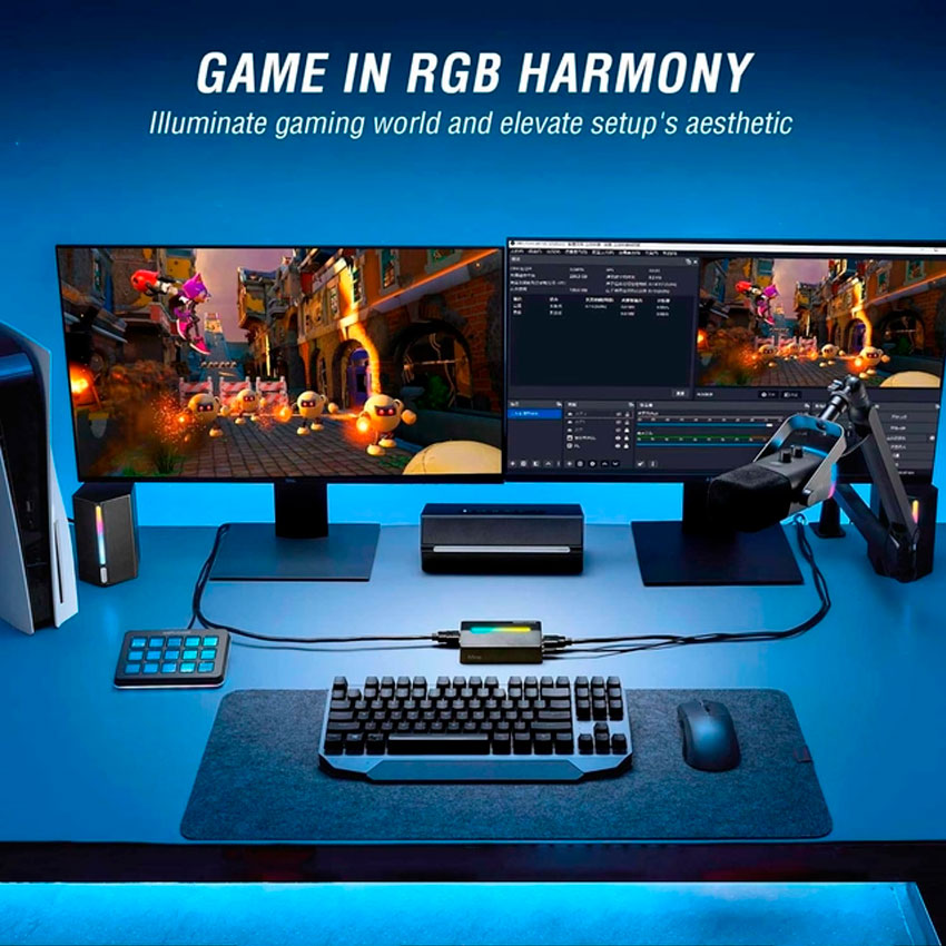 CAPTURADOR DE VIDEO FIFINE AMPLIGAME V3 FULL HD 4K USB-C - 8