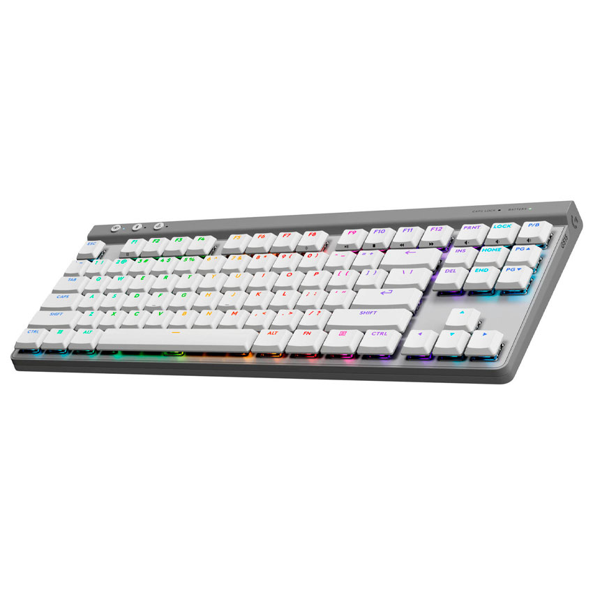 TECLADO LOGITECH G515 TKL LIGHTSPEED/BT LIGHTSYNC RGB WHITE - 2