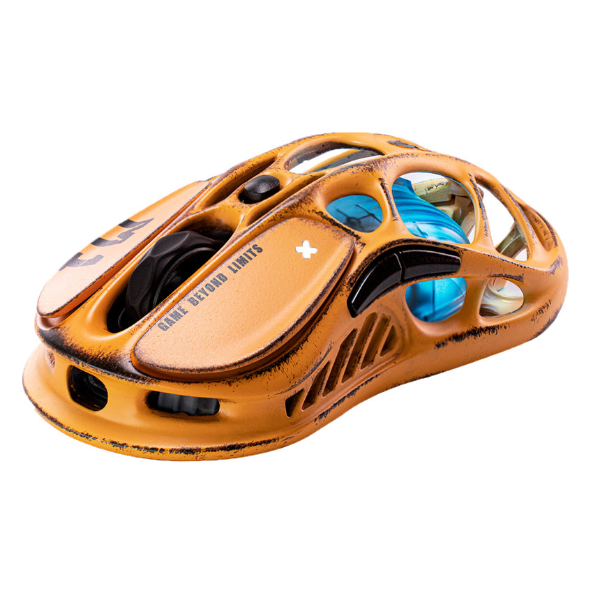 MOUSE GRAVASTAR MERCURY M1 PRO BATTLE WORN YELLOW - 3