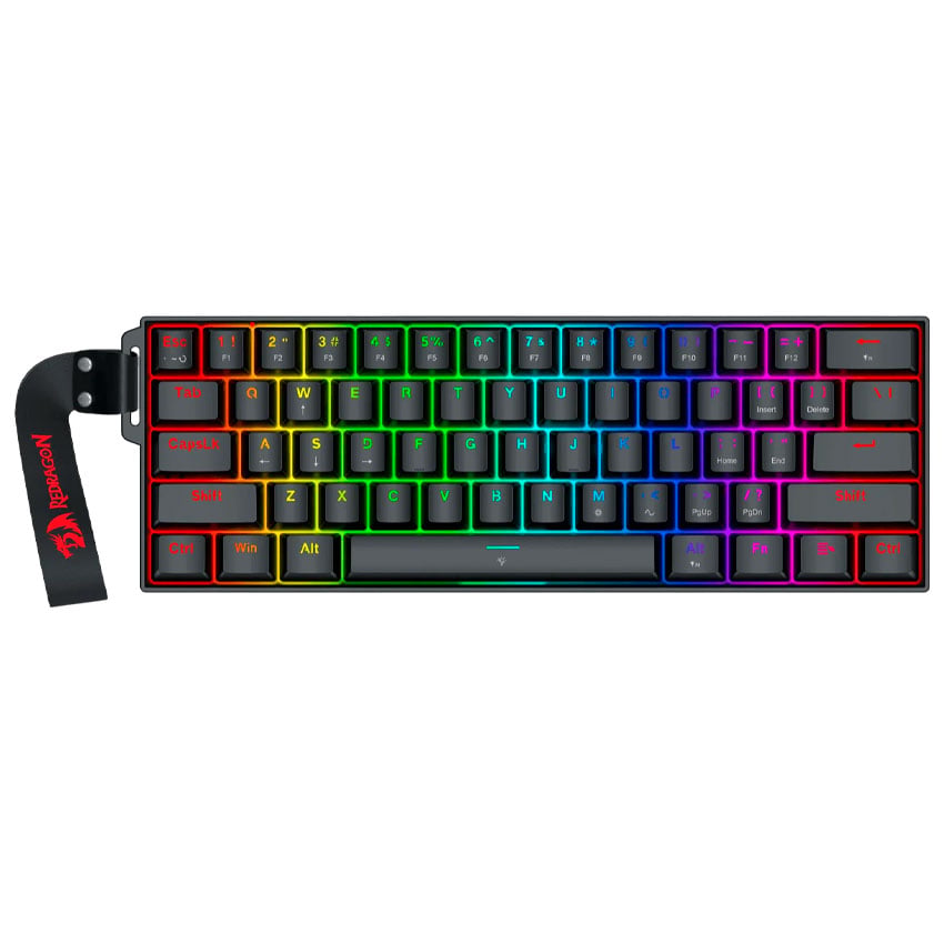 TECLADO REDRAGON FIZZ K617 HE CABLEADO ESPAÑOL - MAGNETIC SWITCH - 1