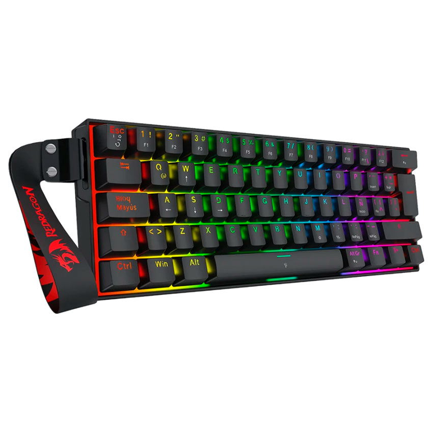TECLADO REDRAGON FIZZ K617 HE CABLEADO ESPAÑOL - MAGNETIC SWITCH - 2