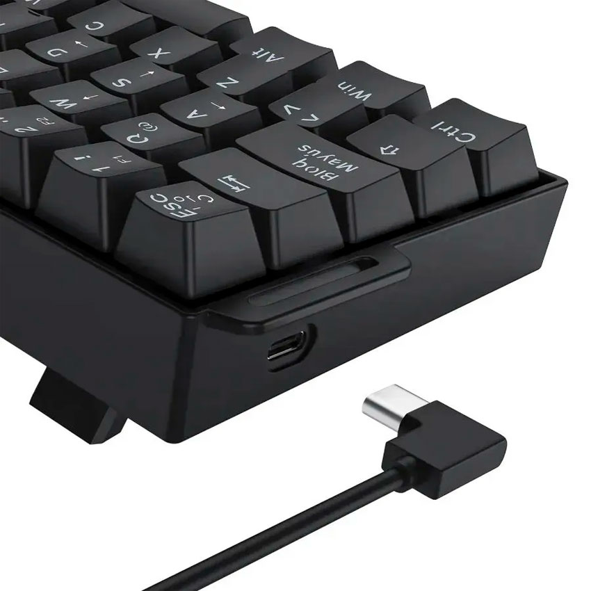TECLADO REDRAGON FIZZ K617 HE CABLEADO ESPAÑOL - MAGNETIC SWITCH - 6