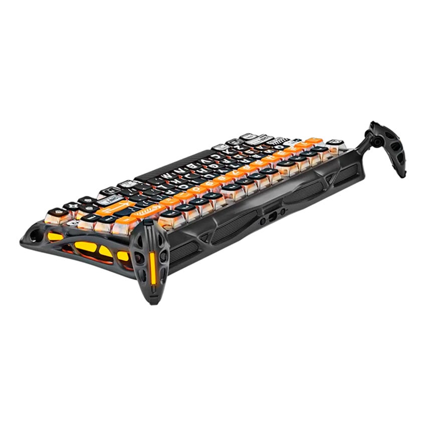 TECLADO GRAVASTAR MERCURY K1 PRO INALÁMBRICO INGLÉS CYBERFLARE - 3