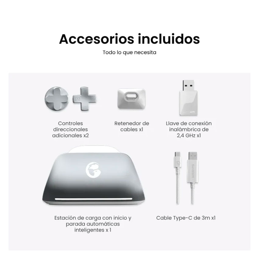 GAMESIR G7 PRO INALÁMBRICO MECH WHITE PARA XBOX Y PC - 6