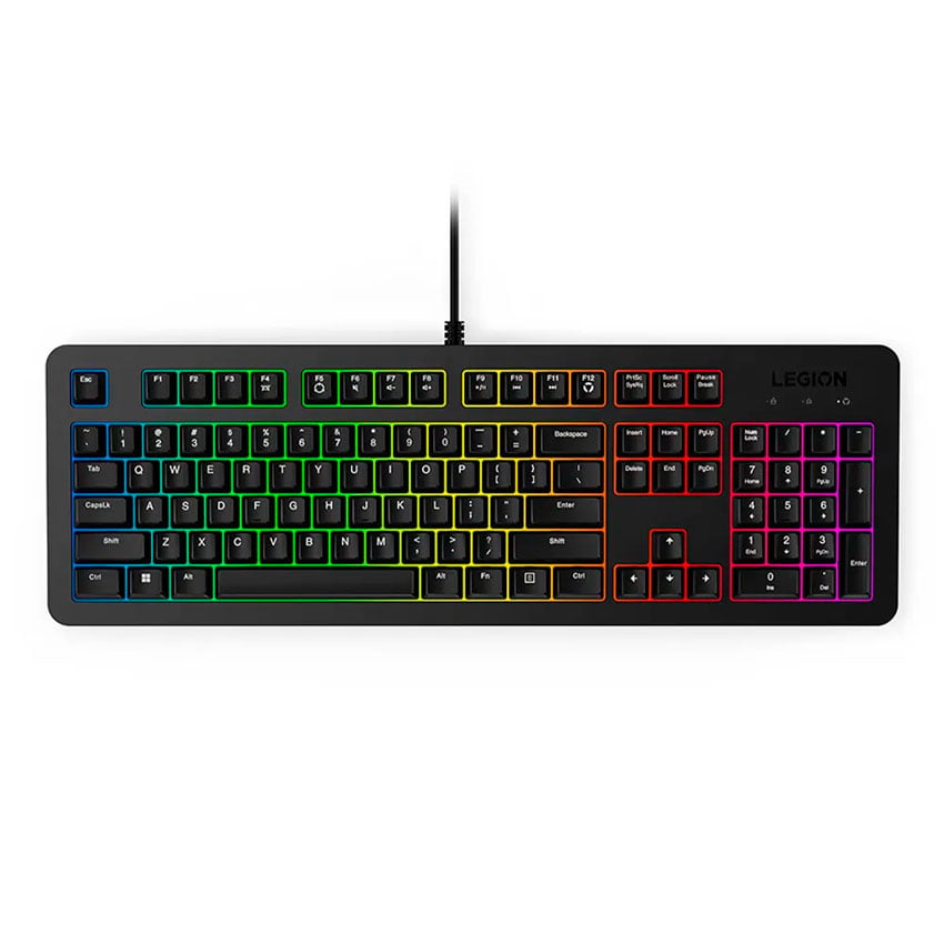 TECLADO GAMER LENOVO LEGION K310 RGB USB ESPAÑOL NEGRO - 1