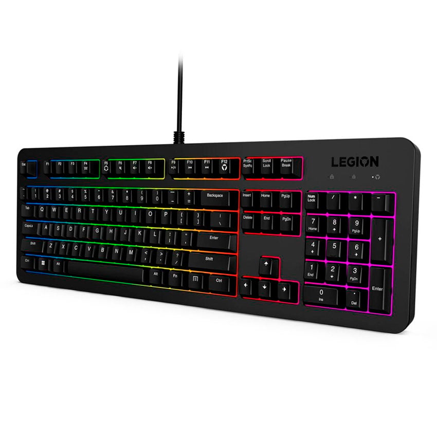 TECLADO GAMER LENOVO LEGION K310 RGB USB ESPAÑOL NEGRO - 2