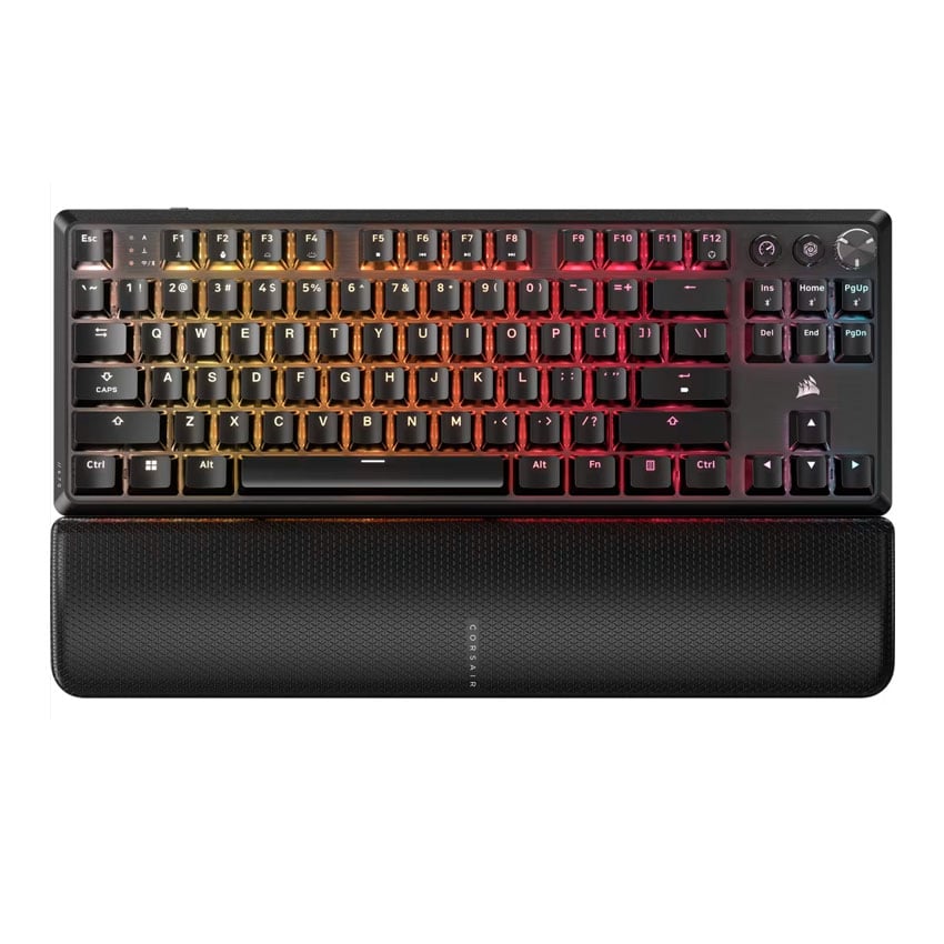 TECLADO GAMER CORSAIR K70 CORE TKL WIRELESS RGB MLX RED V2 - 1