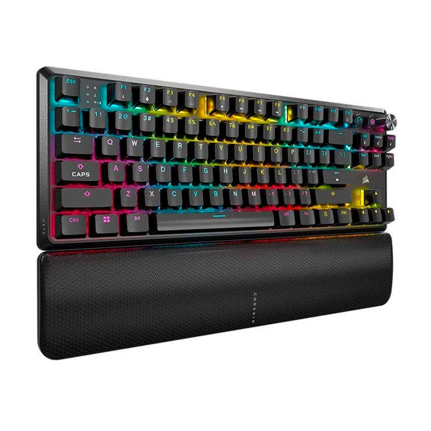 TECLADO GAMER CORSAIR K70 CORE TKL WIRELESS RGB MLX RED V2 - 2