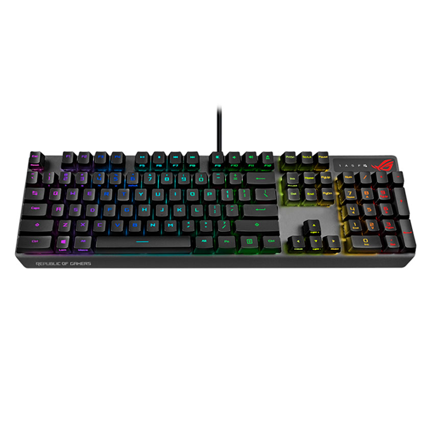 TECLADO ASUS XA05 ROG STRIX SCOPE RXRDES RGB - ROG RX RED OPTICAL MECHANICAL SW - 3