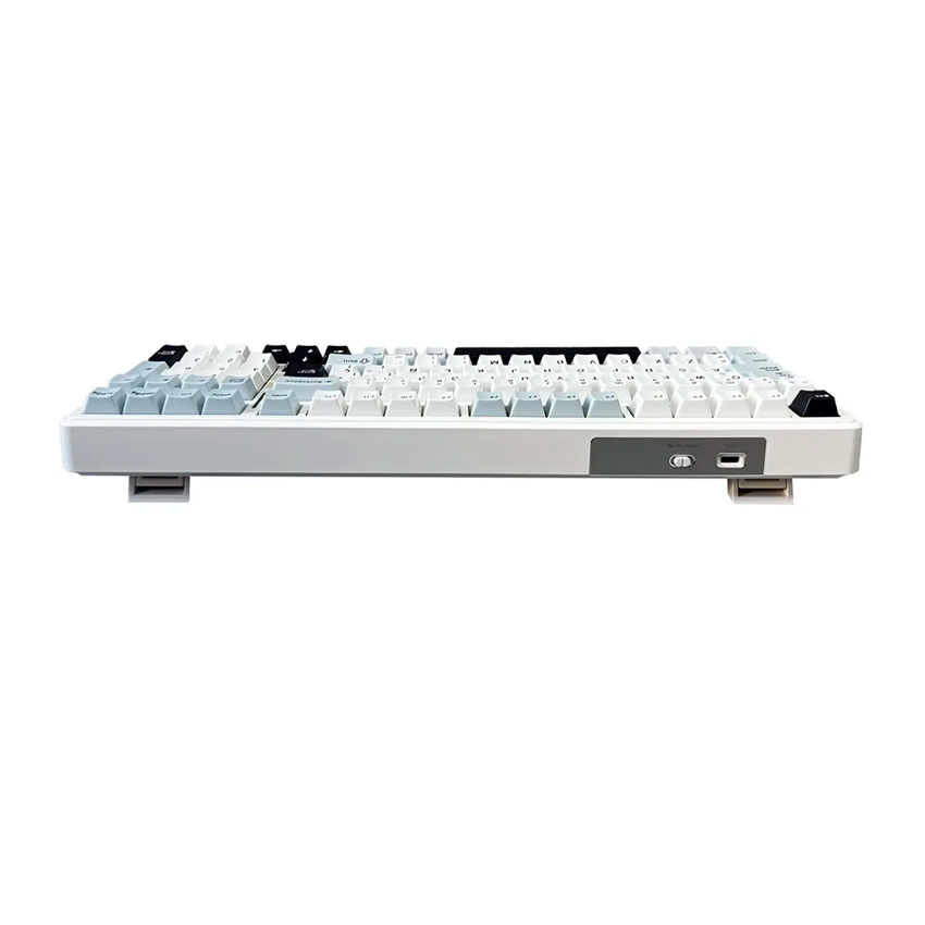 TECLADO AULA F99 CABLEADO ESPAÑOL BLUE/WHITE/DARK PURPLE - GRAY WOOD V3 SWITCH - 4