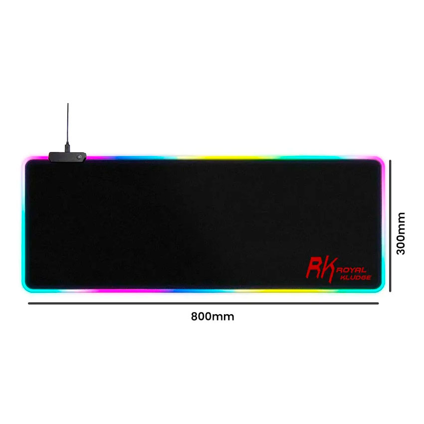 MOUSEPAD GAMER ROYAL KLUDGE XL RGB NEGRO - 2