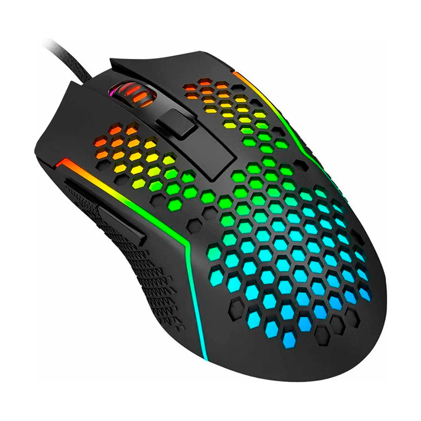 MOUSE REDRAGON M987-K REAPING RGB 12400 DPI CABLEADO NEGRO - 2