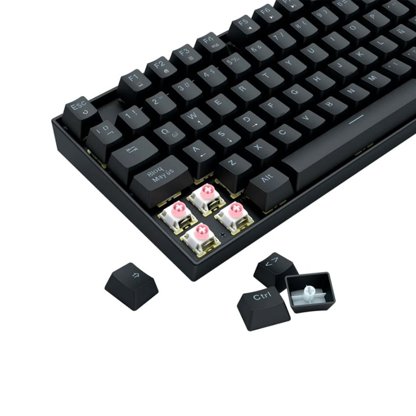 TECLADO REDRAGON KUMARA K552 HE CABLEADO ESPAÑOL NEGRO - MAGNETIC SWITCH - 4