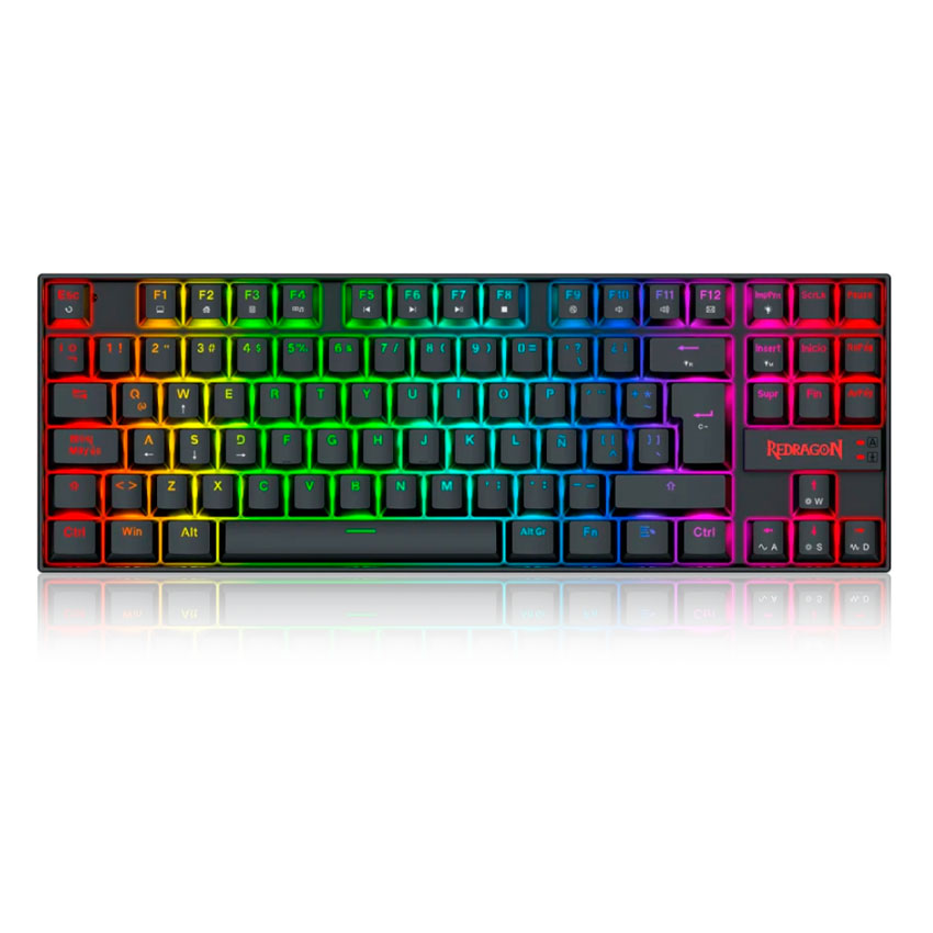 TECLADO REDRAGON KUMARA K552 HE CABLEADO ESPAÑOL NEGRO - MAGNETIC SWITCH - 6