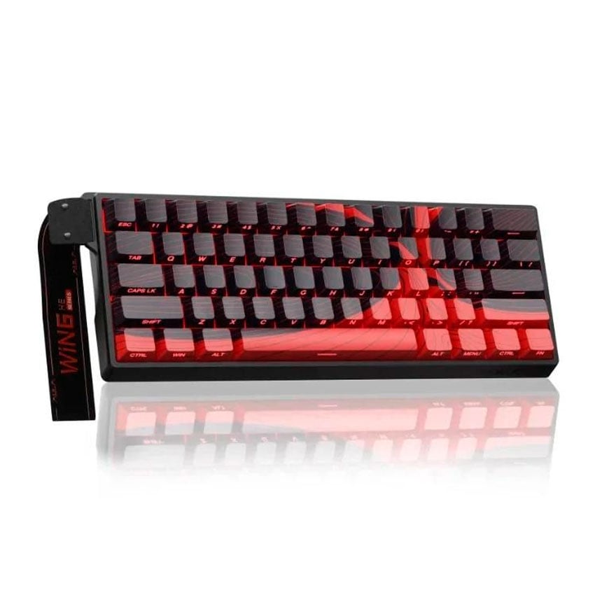 TECLADO AULA WIN60HE MAX CABLEADO BLACKRED - WING CHUN MAGNETIC SWITCH - 1