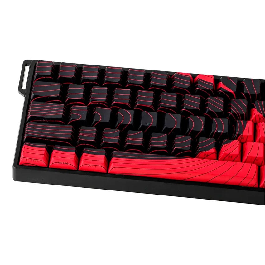 TECLADO AULA WIN60HE MAX CABLEADO BLACKRED - WING CHUN MAGNETIC SWITCH - 4