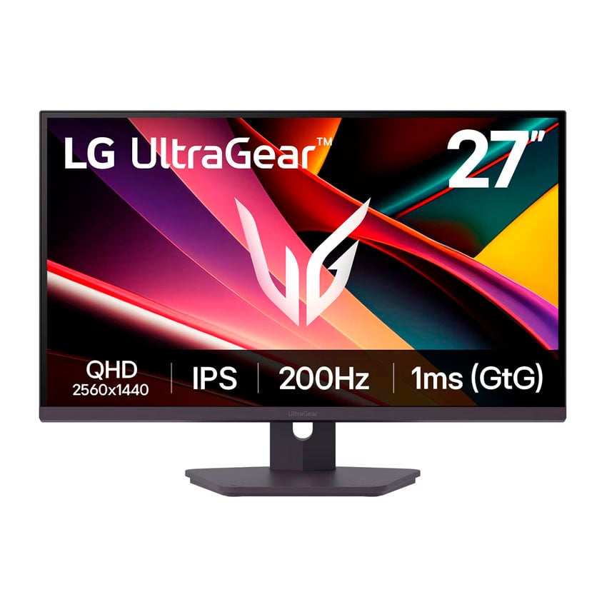 MONITOR LG ULTRAGEAR 27G610A-B 27' QHD 200 HZ 1 MS IPS PLANO - 1