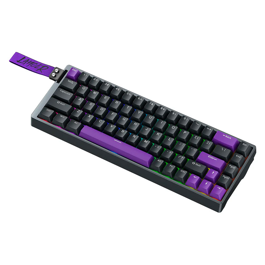 TECLADO MAGNÉTICO CABLEADO MACHENIKE LANCER68 SW KAILH GRISES - 3