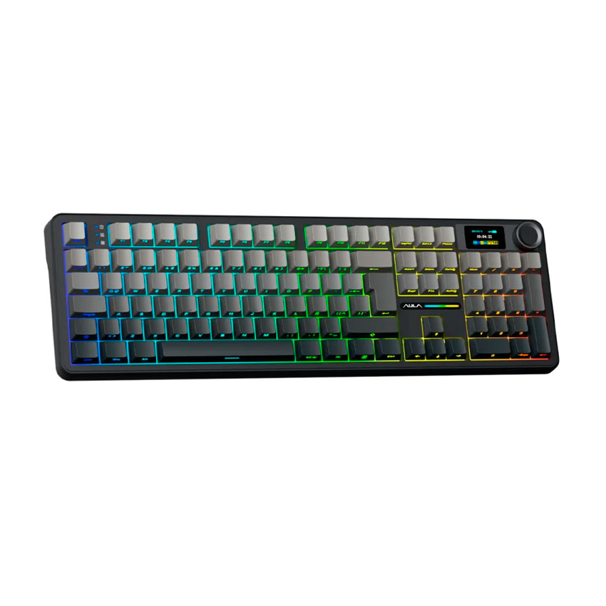 AULA F108 PRO RGB MECÁNICO INALÁMBRICO ESPAÑOL 100% - 1