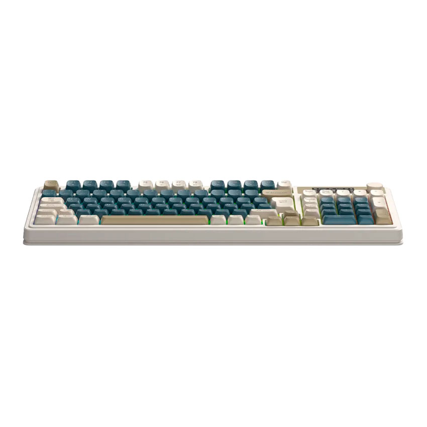 TECLADO AULA S99 PRO INALÁMBRICO ESPAÑOL RGB GRIS 98% TRIPLE MODO CON PANTALLA Y PERILLA - 2